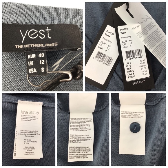 Yest Yaella Thigh Length Cardigan with Pockets, 8 - Picture 16 of 16